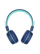 ME AUDIO KIDJAMZ KJ55BT - Căști Bluetooth cu microfon pentru copii cu presiune sonoră limitată - Albastru