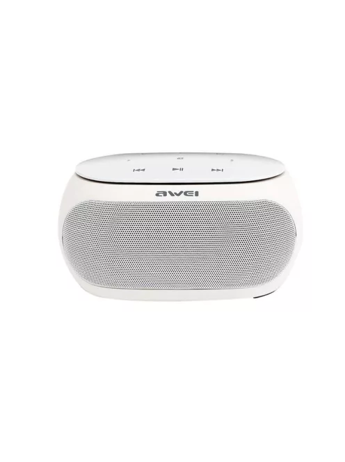 AWEI Y200 - Difuzor Bluetooth portabil (2x 4,5W) cu cititor de carduri TF - Alb