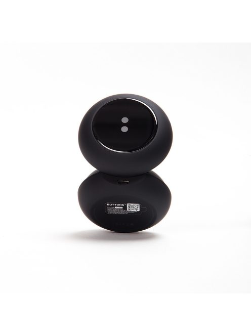 BUTTONS AIR - Căști premium stereo wireless (TWS) din ceramică, cu protecție la umezeală IPX5 - Negru