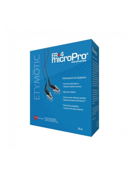 ETYMOTIC ER-4S - Single BA Driver de referință în căști de monitorizare în ureche