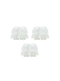   ETYMOTIC DUAL FLANGE EARTIPS - Dopuri de urechi din silicon cu două flanșe - M