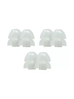   ETYMOTIC DUAL FLANGE EARTIPS - Dopuri de urechi din silicon cu două flanșe - L