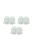 ETYMOTIC DUAL FLANGE EARTIPS - Vârfuri din silicon cu guler dublu - L