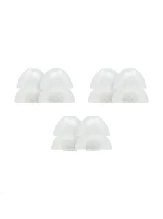   ETYMOTIC DUAL FLANGE EARTIPS - Dopuri de urechi din silicon cu două flanșe - XL