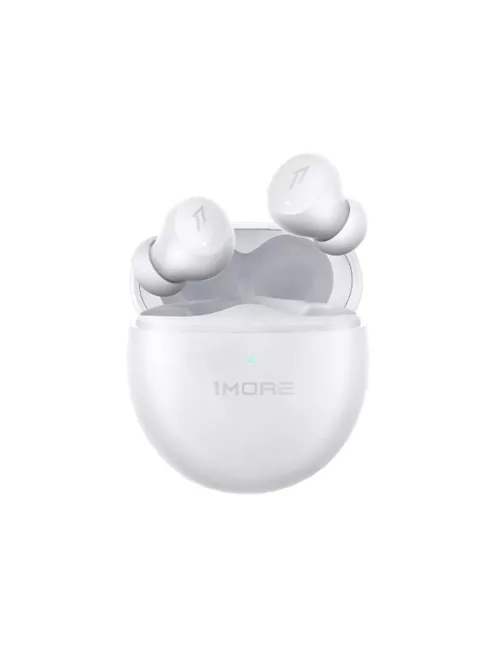 1MORE ES603 COMFOBUDS MINI - Căști mici intra-auriculare True Wireless Stereo (TWS) cu anulare activă a zgomotului (ANC) Încărcare wireless (Qi) Bluetooth 5.2 IPX5 - Alb