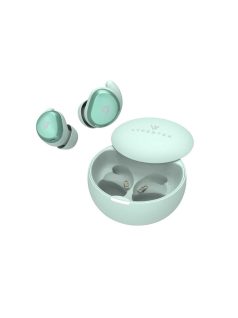   LYPERTEK SOUNDFREE S10 - True Wireless Stereo (TWS) Căști intraauriculare ultra compacte cu anulare activă a zgomotului (ANC) Încărcare wireless (Qi) Bluetooth 5.3 IPX4 - Verde deschis