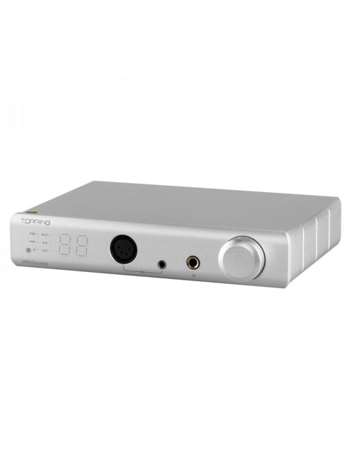 TOPPING A90 DISCRETE - Amplificator pentru căști de birou cu performanțe foarte ridicate - Argintiu