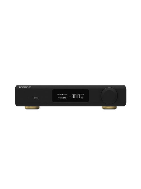 TOPPING D90 III SABRE - Desktop DAC Bluetooth 5.1 aptX HD LDAC 32bit 768kHz DSD512 - Negru