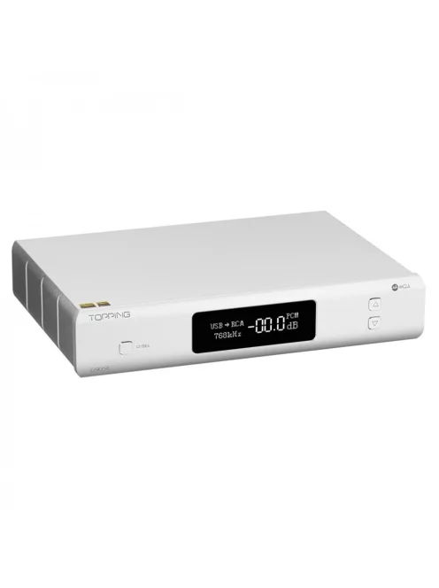 TOPPING D90SE - MQA DAC de birou de înaltă calitate 32bit 768KHz DSD512 - Argintiu