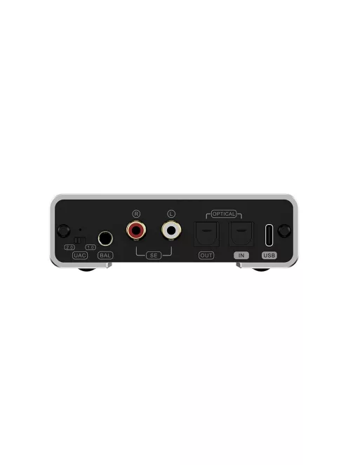 TOPPING DX1 II - DAC de birou și amplificator pentru căști 32bit 384kHz DSD256 PEQ - Argintiu