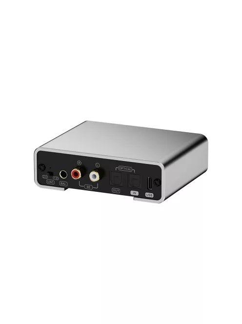 TOPPING DX1 II - DAC de birou și amplificator pentru căști 32bit 384kHz DSD256 PEQ - Argintiu