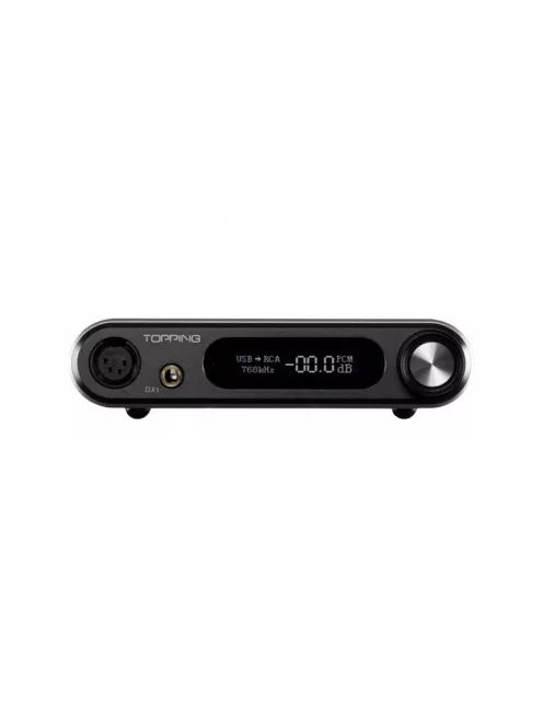 TOPPING DX5 LITE - DAC de birou de calitate superioară și amplificator pentru căști NFCA 32bit 768kHz DSD512 - Gri