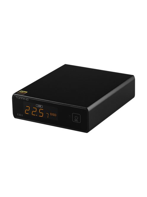 TOPPING E30 II - Desktop DAC 32bit 768kHz DSD512 - Negru