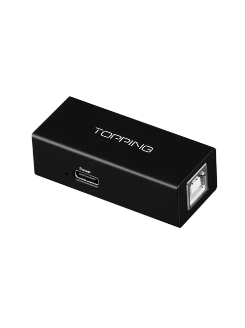 TOPPING HS01 - Izolator audio USB și filtru de zgomot 32bit 768kHz DSD512