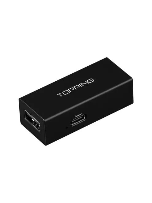 TOPPING HS01 - Izolator audio USB și filtru de zgomot 32bit 768kHz DSD512