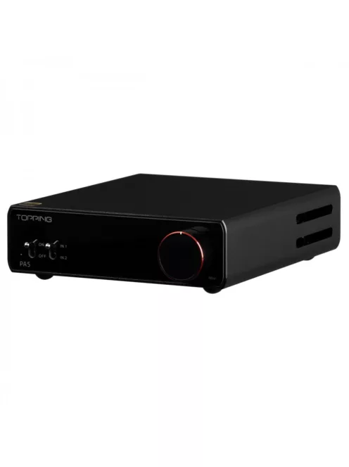 TOPPING PA5 - Amplificator stereo de birou echilibrat în clasă D 2x125W - Negru