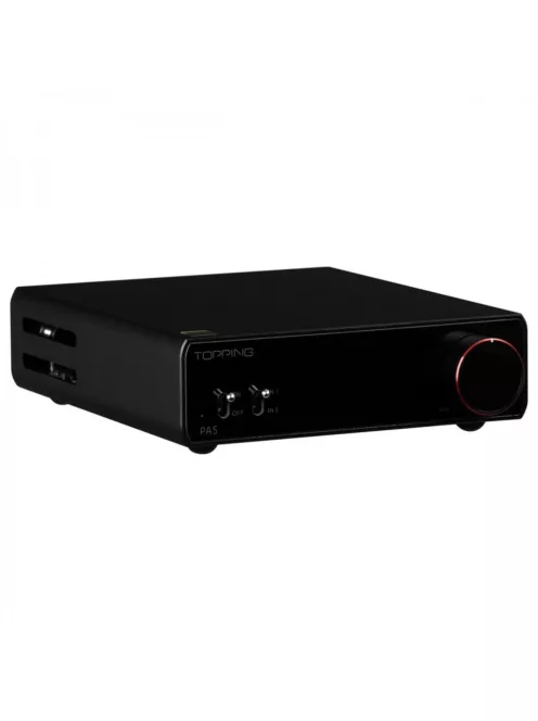 TOPPING PA5 - Amplificator stereo de birou echilibrat în clasă D 2x125W - Negru