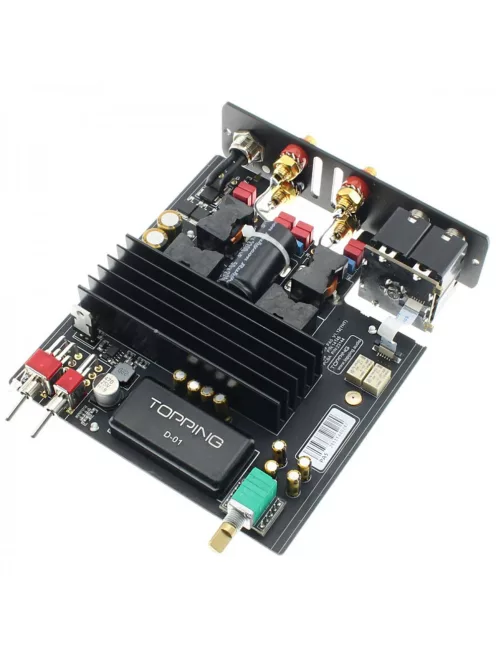 TOPPING PA5 - Amplificator stereo de birou echilibrat în clasă D 2x125W - Argintiu
