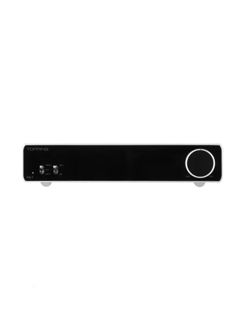 TOPPING PA7 - Amplificator stereo de birou balansat în clasă D 2x210W 4 Ohm - Argintiu