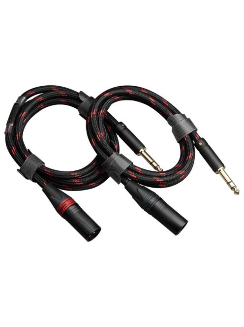 TOPPING TCT2 - Cablu audio balansat HiFi  Jack 6,3mm - mufă tată XLR - 125cm