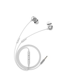   UiiSii K8 - In-Ear Headset, Hybrid driver, două microfoane, certificare Hi-Res - Alb