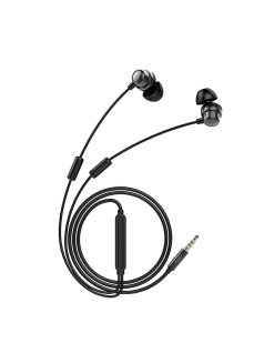   UiiSii K8 - In-Ear Headset, Hybrid driver, două microfoane, certificare Hi-Res - Negru