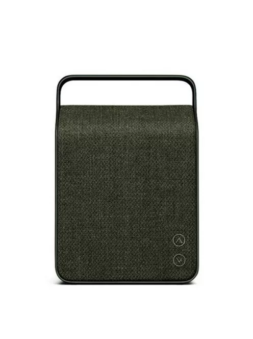 VIFA OSLO - Boxă portabilă de înaltă performanță, stereo, bluetooth, cu cadru din aluminiu turnat, și capac din material textil din țesătură „KVADRAT” - Verde Pine - DEMO