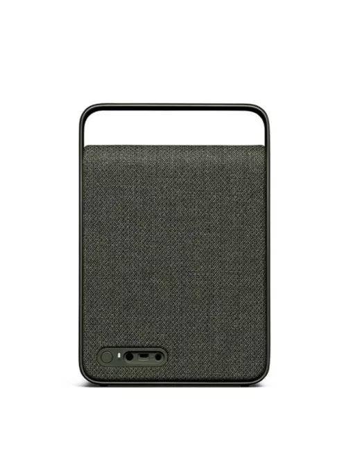 VIFA OSLO - Boxă portabilă de înaltă performanță, stereo, bluetooth, cu cadru din aluminiu turnat, și capac din material textil din țesătură „KVADRAT” - Verde Pine - DEMO