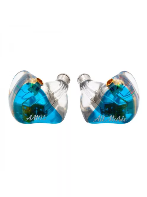 IBASSO AM05 - Căști in ear pentru audiofili cu 5 drivere armături balansate BA - Albastru