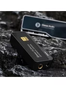 IBASSO DC04PRO - Adaptor USB Type-C FEMALE la 3,5mm Jack FEMALE și 4,4mm Pentaconn FEMALE DAC cu 32bit 384kHz PCM DSD256 - Negru