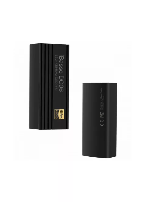 IBASSO DC06 - Adaptor DAC USB Type-C FEMALE la Jack de 3,5 mm și Pentaconn FEMALE de 4,4 mm cu MQA 32bit 384kHz PCM DSD256