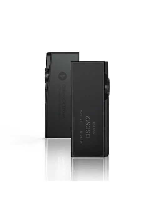 IBASSO DC07PRO - DAC portabil și amplificator pentru căști, 32 biți 768kHz DSD512 - Negru