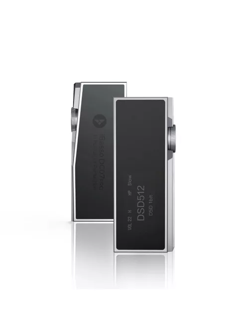 IBASSO DC07PRO - DAC portabil și amplificator pentru căști, 32 biți 768kHz DSD512 - Argintiu