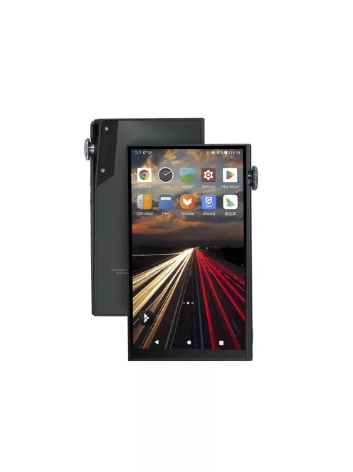 IBASSO DX180 - Player audio Hi-Fi portabil de înaltă rezoluție DAP Bluetooth 5 aptX HD LDAC 32 biți 768 kHz DSD512 - Negru