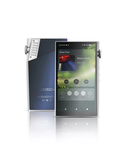 IBASSO DX260 MK2 - Player audio Hi-Fi portabil de înaltă rezoluție 32bit 768kHz PCM DSD256 - Albastru