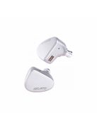 IBASSO JR GELATO - O cască intraauriculară monitor cu driver dinamic și cablu din cupru placat cu argint, cu conector 2-Pin - Argintiu