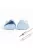 IBASSO JR GELATO MIC - O pereche de căști In-ear monitor cu difuzor dinamic, cu microfon de 3.5 mm și cablu de cupru placat cu argint cu conector 2-Pin - Albastru