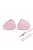 IBASSO JR GELATO MIC - O pereche de căști In-ear monitor cu difuzor dinamic, cu microfon de 3.5 mm și cablu de cupru placat cu argint cu conector 2-Pin - Pink