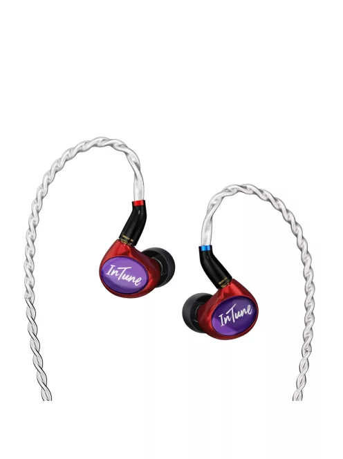 IBASSO IT01X - IEM Hi-Fi cu driver dinamic - Roșu