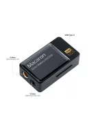 IBASSO JR MACARON - DAC portabil și amplificator pentru căști 32bit 384kHz DSD256 - Negru