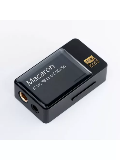 IBASSO JR MACARON - DAC portabil și amplificator pentru căști 32bit 384kHz DSD256 - Negru