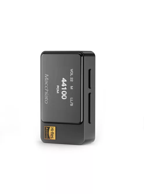 IBASSO JR MACCHIATO - DAC portabil și amplificator de căști 32bit 384kHz DSD256 - Negru
