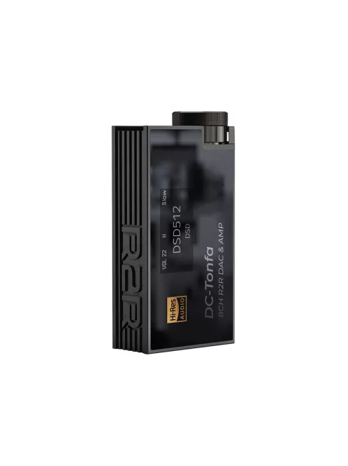 IBASSO DC-TONFA - DAC R2R portabil și amplificator pentru căști 24bit 768kHz DSD512 - Negru