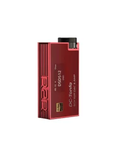   IBASSO DC-TONFA - DAC R2R portabil și amplificator pentru căști 24bit 768kHz DSD512 - Roșu