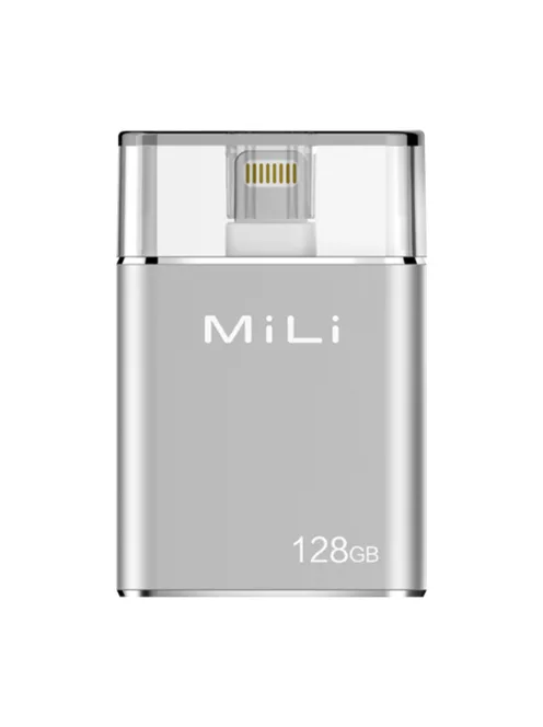 MiLi iData Pro unitate flash inteligentă universală - Argintiu - 128 GB