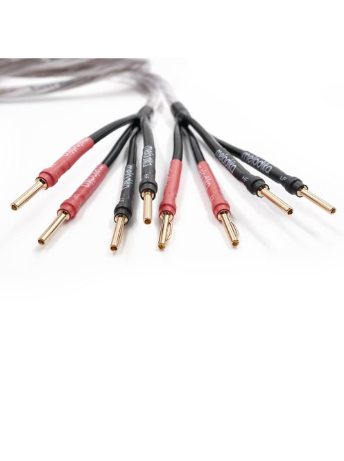 MELODIKA BROWN SUGAR SERIES BSBA225 - Pereche de cabluri bi-amplificare Banana - 1,5m