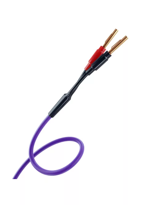 MELODIKA PURPLE SERIES MDSC25 - Cablu de boxe cu banana pereche (2,5mm2) - Violet - 1,5m