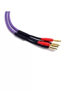 MELODIKA PURPLE SERIES MDSC40 - Cablu difuzor cu banană set (4mm2) - Violet - 1,5m