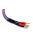 MELODIKA SERIA PURPLE MDSC40 - Cablu boxe Banana pereche 4mm2 - Violet - 2m