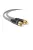 MELODIKA PURPLE SERIES MD2R - Cablu de semnal RCA M la RCA M, pereche - Gunmetal - 2m